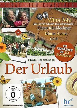 "Der Urlaub": Abbildung DVD-Cover mit freundlicher Genehmigung von "Pidax film", welche die Produktion Anfang November 2014 auf DVD herausbrachte