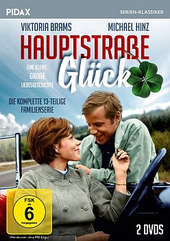 "Hauptstrae Glck": Abbildung DVD-Cover mit freundlicher Genehmigung von Pidax-Film, welche die Serie Anfang Mai 2019 auf DVD herausbrachte.