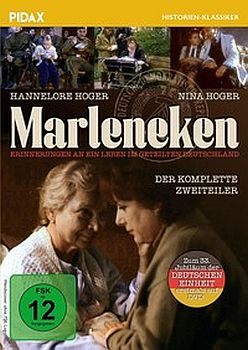 "Marleneken": Abbildung DVD-Cover mit freundlicher Genehmigung von "Pidax Film", welche den Zweiteiler Ende September 2023 auf DVD herausbrachte