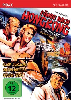 "Fähre nach Hongkong": Abbildung DVD-Cover mit freundlicher Genehmigung von Pidax-Film, welche die Produktion Ende Juni 2020 auf DVD herausbrachte