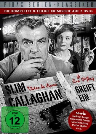DVD-Cover: Slim Callaghan greift ein;  Abbildung DVD-Cover mit freundlicher Genehmigung von "Pidax film"