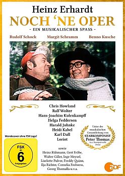 "Noch ’ne Oper": Abbildung DVD-Cover mit freundlicher Genehmigung von Pidax Film, welche die Produktion im Mai 2013 auf DVD herausbrachte.