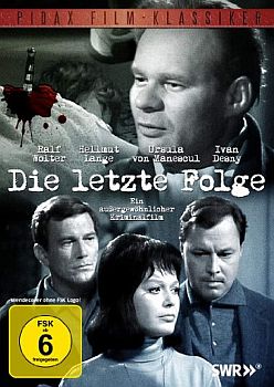 "Die letzte Folge": Abbildung DVD-Cover mit freundlicher Genehmigung von Pidax-Film, welche die Produktion Anfang März 2012 auf DVD herausbrachte