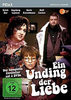 "Ein Unding der Liebe": Abbildung DVD-Cover mit freundlicher Genehmigung von "Pidax Film", welche die Produktion am 17.05.2019 auf DVD herausbrachte.