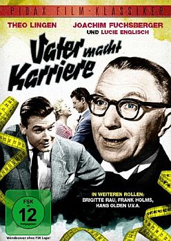 "Vater macht Karriere": Abbildung DVD-Cover mit freundlicher Genehmigung von "Pidax Film", welche die Komdie Mitte August 2013 auf DVD herausbrachte