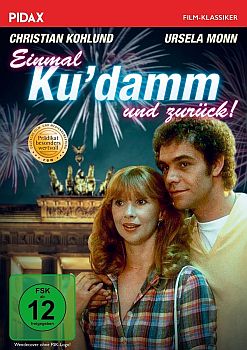 "Einmal Ku*damm und zurück": Abbildung DVD-Cover mit freundlicher Genehmigung von Pidax-Film, welche die Produktion Anfang Dezember 2021 auf DVD herausbrachte.