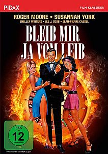 "Bleib mir ja vom Leib": Abbildung DVD-Cover mit freundlicher Genehmigung von "Pidax Film",  welche die Komdie Anfang Mai 2022 auf DVD herausbrachte.