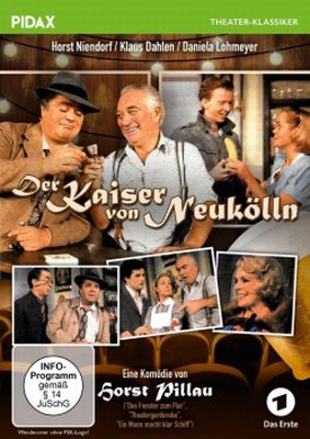 Der Kaiser von Neukölln: Abbildung DVD-Cover mit freundlicher Genehmigung von "Pidax Film", welche die Produktion Anfang Anfang Juli 2017 auf DVD herausbrachte.