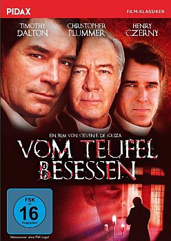 "Vom Teufel besessen": Abbildung DVD-Cover mit freundlicher Genehmigung von Pidax Film, welche den Exorzismus-Horror-Streifen  am 12. September 2024 auf DVD herausbrachte.