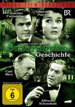 "Smaragden – Geschichte": Abbildung DVD-Cover mit freundlicher Genehmigung von Pidax-Film, welche die Krimikomödie Anfang Mai 2013 auf DVD herausbrachte.