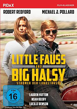 "Little Fauss And Big Halsy": Abbildung DVD-Cover mit freundlicher Genehmigung von Pidax Film, welche die Produktion am 06.02.2025 auf DVD herausbrachte.