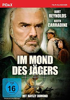 "Im Mond des Jgers": Abbildung DVD-Cover mit freundlicher Genehmigung von Pidax-Film, welche den Thriller am 11. Juli 2024 auf DVD herausbrachte.