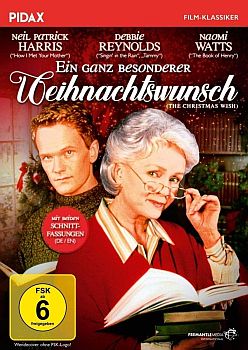 "Ein ganz besonderer Weihnachtswunsch": Abbildung DVD-Cover mit freundlicher Genehmigung von Pidax-Film, welche den Film Mitte Oktober 2018 auf DVD herausbrachte.