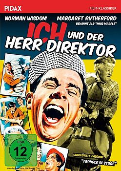 "Ich und der Herr Direktor": Abbildung DVD-Cover mit freundlicher Genehmigung von Pidax-Film, welche die Komdie Ende Mai 2020 auf DVD herausbrachte