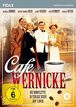 "Caf Wernicke": Abbildung DVD-Cover mit freundlicher Genehmigung von Pidax-Film, welche die Serie im November 2017 auf DVD herausbrachte.