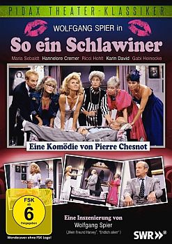 "So ein Schlawiner": Abbildung DVD-Cover mit freundlicher Genehmigung von Pidax-Film, welche die Komödie am 31.01.2014 auf DVD herausbrachte.