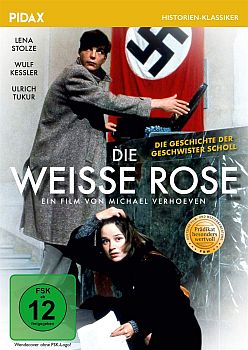 "Die weie Rose": Abbildung DVD-Cover mit freundlicher Genehmigung von Pidax-Film, welche die Produktion am 20. September 2020 auf DVD herausbrachte.
