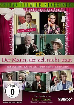"Der Mann, der sich nicht traut": Abbildung DVD-Cover mit freundlicher Genehmigung von Pidax-Film, welche die Komdie im Juli 2014 auf DVD herausbrachte.