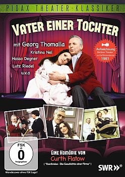 "Vater einer Tochter": Abbildung DVD-Cover mit freundlicher Genehmigung von Pidax-Film, welche die Komdie Mitte Dezember 2014 auf DVD herausbrachte.