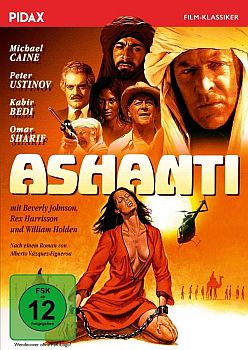 "Ashanti": Abbildung DVD-Cover mit freundlicher Genehmigung von Pidax-Film, welche das Abenteuer Anfang April 2019 auf DVD herausbrachte.