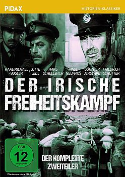 "Der irische Freiheitskampf": Abbildung DVD-Cover mit freundlicher Genehmigung von Pidax Film, welche die Produktion Anfang September 2026 auf DVD herausbrachte.