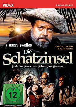 "Die Schatzinsel": Abbildung DVD-Cover mit freundlicher Genehmigung von "Pidax Film", welche das Abenteuer Ende Oktober 2020 auf DVD herausbrachte.