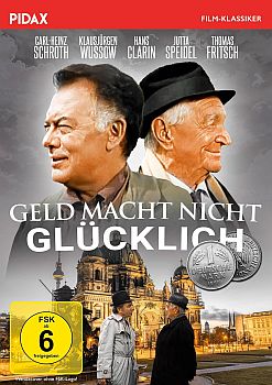 "Geld macht nicht glcklich": Abbildung DVD-Cover mit freundlicher Genehmigung von "Pidax Film" (DVD-Verffentlichung: 12.12.2024)