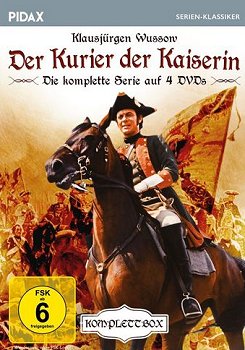 "Der Kurier der Kaiserin": Abbildung DVD-Cover mit freundlicher Genehmigung von "PidaxFilm"; DVD-Verffentlichung: 6. Mai 2022
