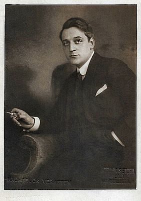 Raoul Aslan auf einer Fotografie von Franz Xaver Setzer (18861939); Quelle: filmstarpostcards.blogspot.com; Lizenz; gemeinfrei