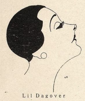 Portrait der Lil Dagover  von Hans Rewald (1886-1944), verffentlicht in "Jugend" Mnchner illustrierte Wochenschrift für Kunst und Leben (Ausgabe Nr. 20/1929 (Mai 1929)); Quelle: Wikimedia Commons von "Heidelberger historische Bestände" (digital); Lizenz: gemeinfrei