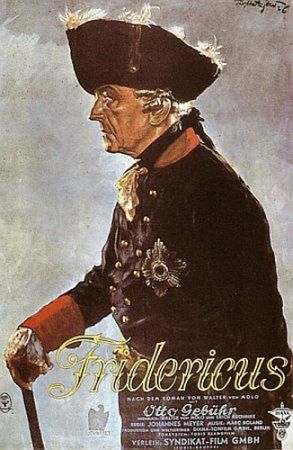 Filmposter zu "Fridericus" (1936); Urheber: Theo Matejko (18931946); Quelle: Wikimedia Commons; Lizenz: gemeinfrei