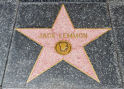 "Stern" fr Jack Lemmon auf dem "Hollywood Walk of Fame"; Urheber:Dietmar Rabich; Lizenz: CC BY-SA 4.0 Deed; Quelle: Wikimedia Commons