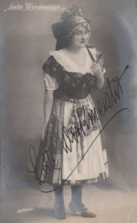 Lotte Werkmeister fotografiert von Wilhelm Willinger (1879  1943); Quelle: www.cyranos.ch