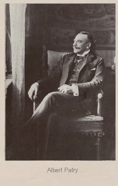 Albert Patry, fotografiert im Fotoatelier "Zander & Labisch" (Albert Zander u. Siegmund Labisch (18631942)); Quelle: www.cyranos.ch; Lizenz: gemeinfrei