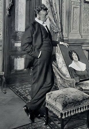 Leo Connard auf einer Fotografie von Siegmund Labisch (18631942); Quelle: cyranos.ch; Lizenz: gemeinfrei