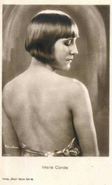 Maria Corda Ende der 1920er Jahre; Urheber: Alexander Binder (18881929); Quelle: www.cyranos.ch;  Lizenz: gemeinfrei