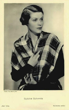Foto Sybille Schmitz: Urheber Yva (Else Ernestine Neuländer-Simon) (1900 – 1942); Quelle: www.cyranos.ch