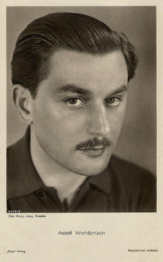 Adolf Wohlbrück fotografiert von Genja Jonas (18951938); Quelle: www.cyranos.ch