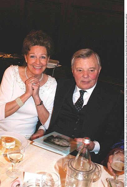 Peer Schmidt und seine Frau Helga anlsslich des 80. Geburtstages